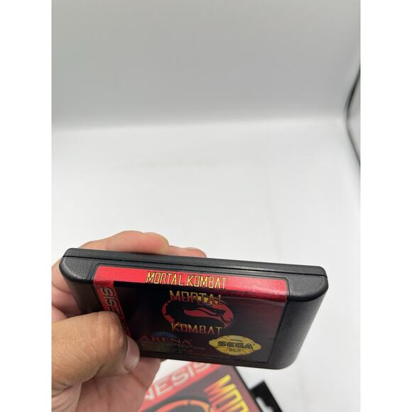 Mortal Kombat Sega Genesis,1992 Case and Cartridge Tested and Working No Manual - Picture 6 of 10